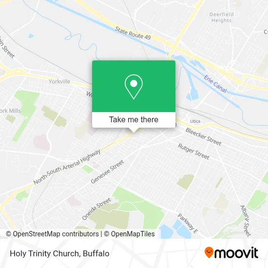 Holy Trinity Church map