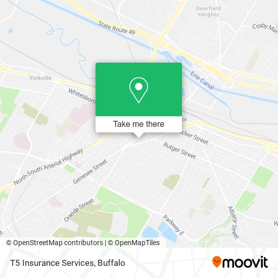 Mapa de T5 Insurance Services