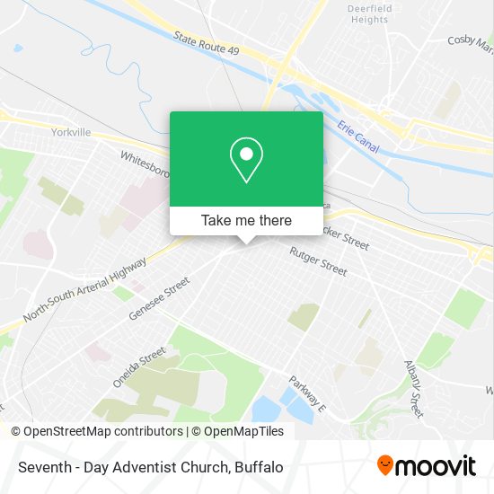 Seventh - Day Adventist Church map