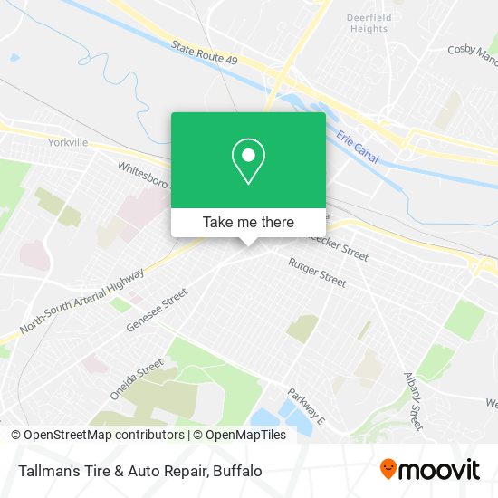 Mapa de Tallman's Tire & Auto Repair