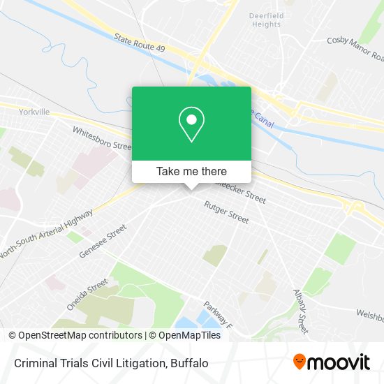 Criminal Trials Civil Litigation map