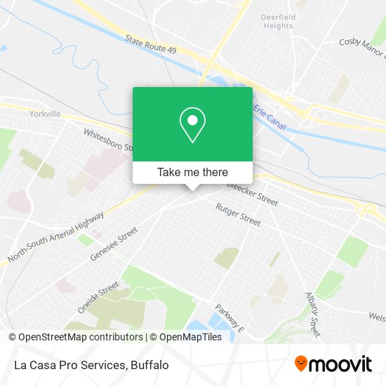 La Casa Pro Services map