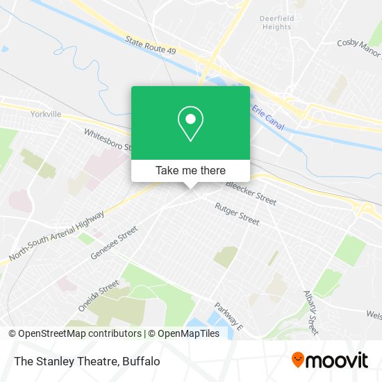 The Stanley Theatre map