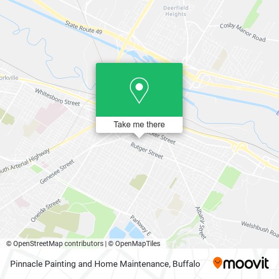 Pinnacle Painting and Home Maintenance map