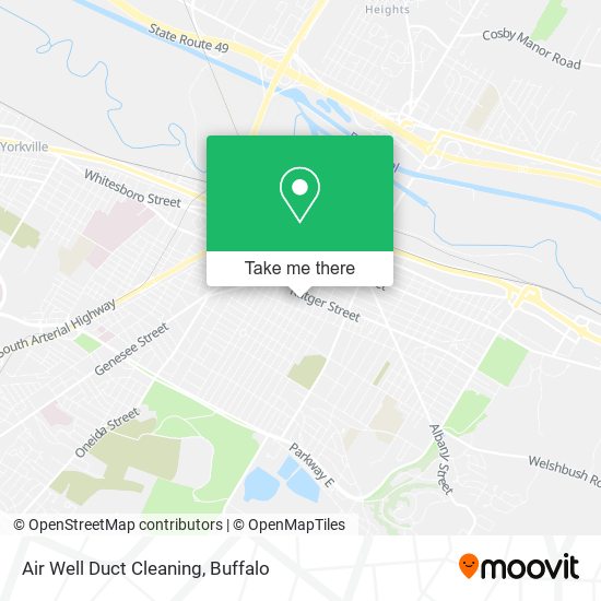 Air Well Duct Cleaning map