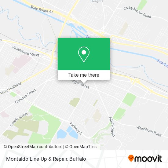 Montaldo Line-Up & Repair map
