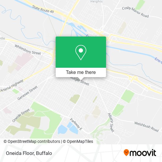 Mapa de Oneida Floor