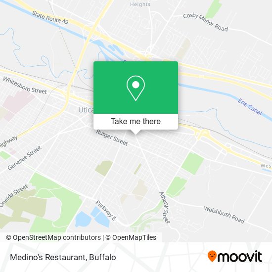 Mapa de Medino's Restaurant