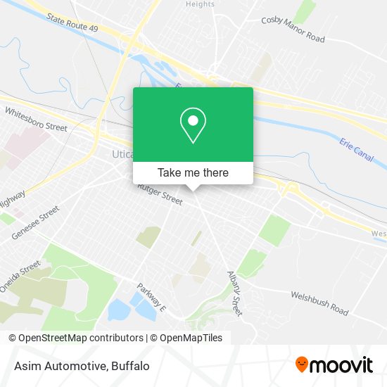 Mapa de Asim Automotive
