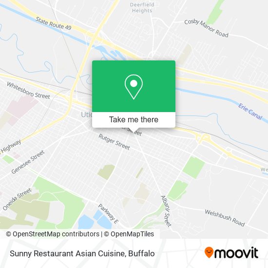 Sunny Restaurant Asian Cuisine map