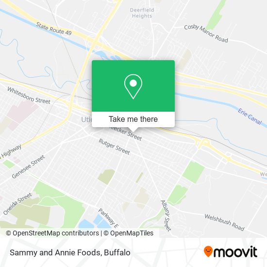 Mapa de Sammy and Annie Foods