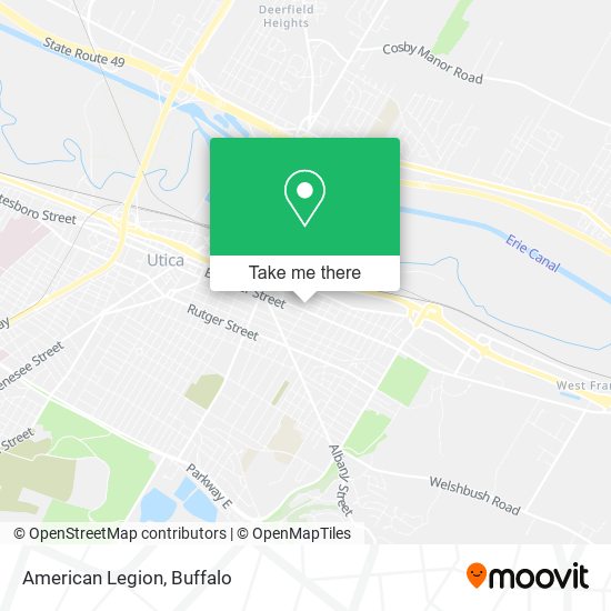 Mapa de American Legion