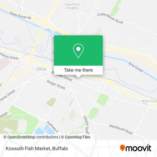 Mapa de Kossuth Fish Market