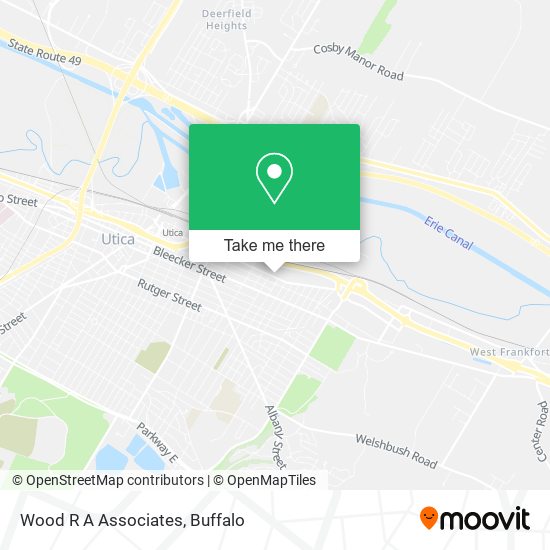 Wood R A Associates map