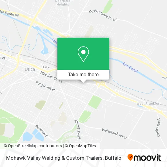 Mohawk Valley Welding & Custom Trailers map