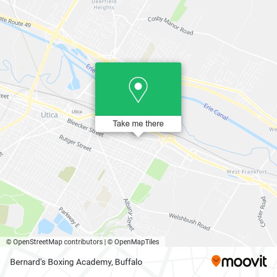 Bernard's Boxing Academy map