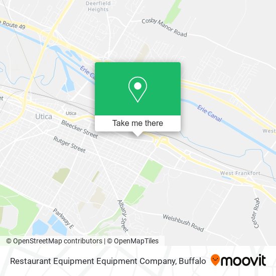 Restaurant Equipment Equipment Company map