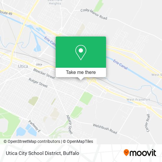 Utica City School District map