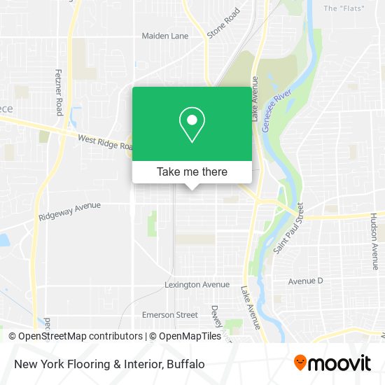 New York Flooring & Interior map
