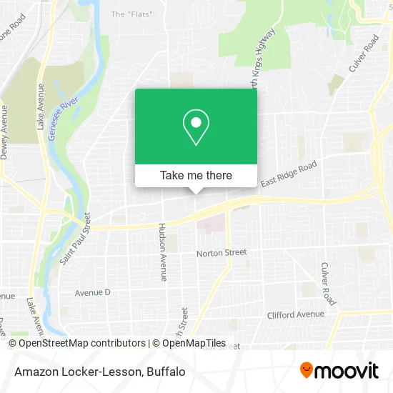 Amazon Locker-Lesson map