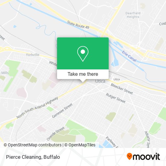 Mapa de Pierce Cleaning