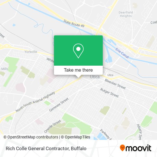 Rich Colle General Contractor map