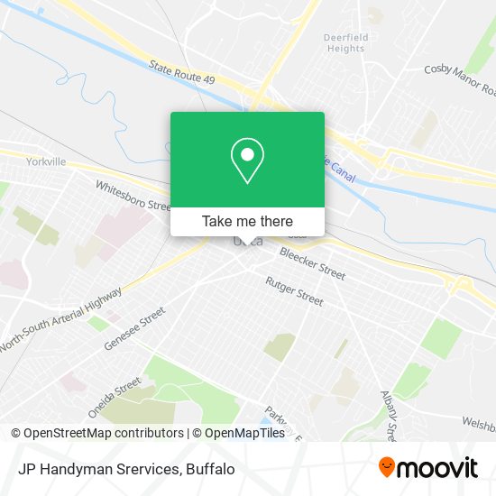 JP Handyman Srervices map