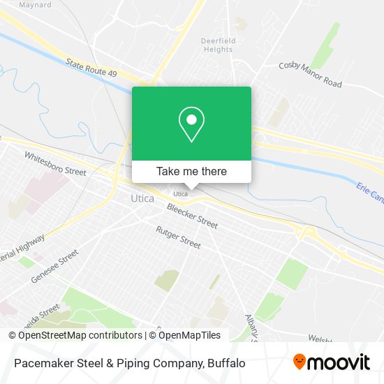 Pacemaker Steel & Piping Company map
