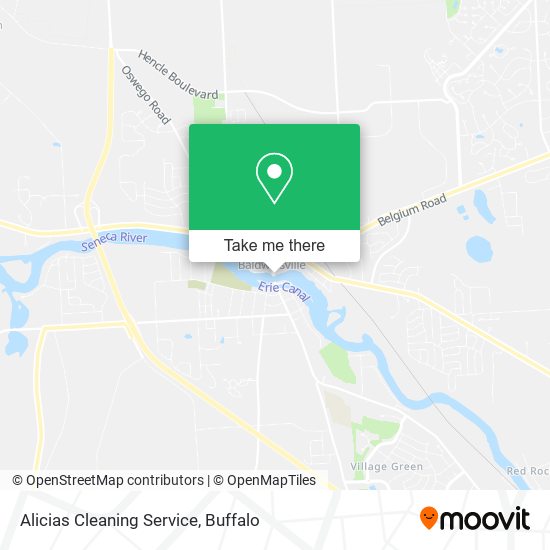 Alicias Cleaning Service map
