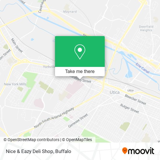 Mapa de Nice & Eazy Deli Shop