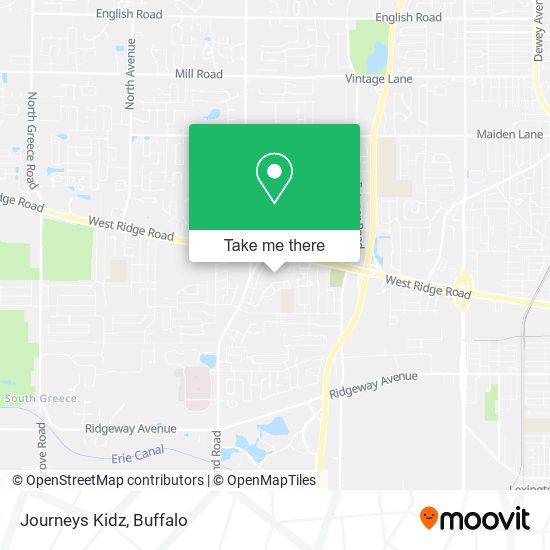 Mapa de Journeys Kidz