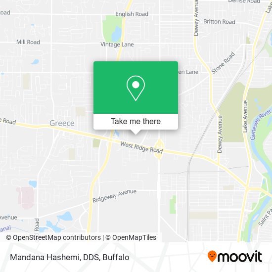 Mapa de Mandana Hashemi, DDS