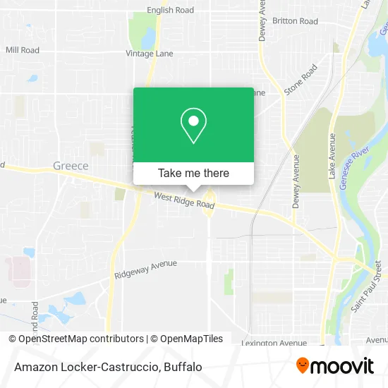 Amazon Locker-Castruccio map