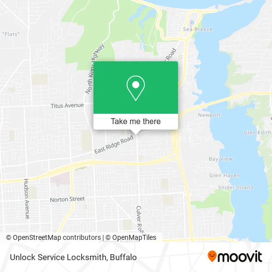 Unlock Service Locksmith map