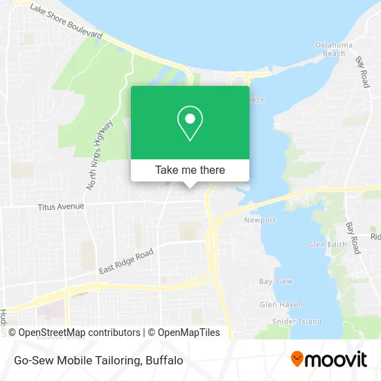 Go-Sew Mobile Tailoring map