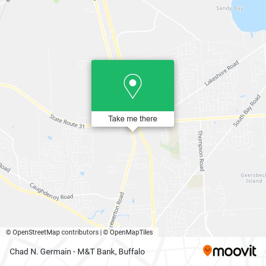 Chad N. Germain - M&T Bank map