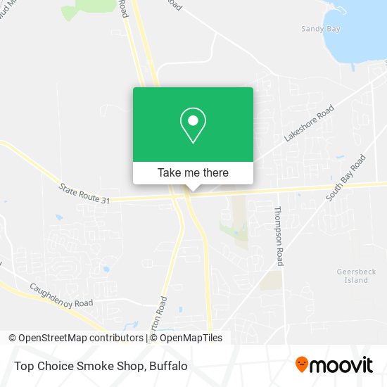 Top Choice Smoke Shop map