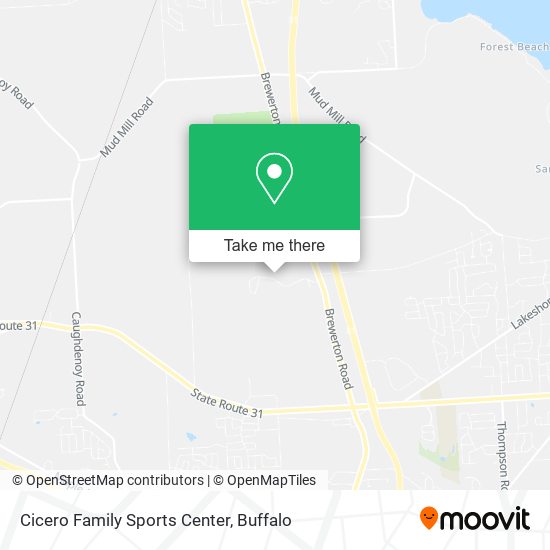 Mapa de Cicero Family Sports Center