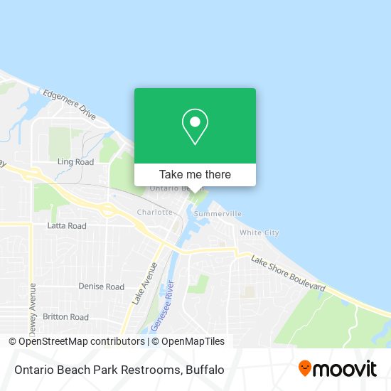 Ontario Beach Park Restrooms map