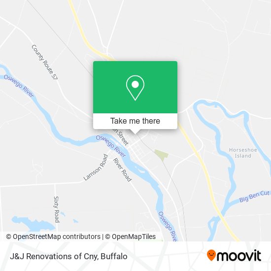 J&J Renovations of Cny map