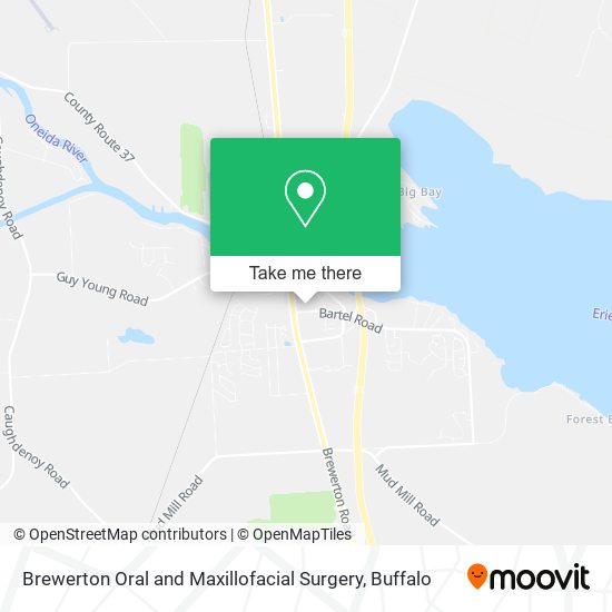Brewerton Oral and Maxillofacial Surgery map