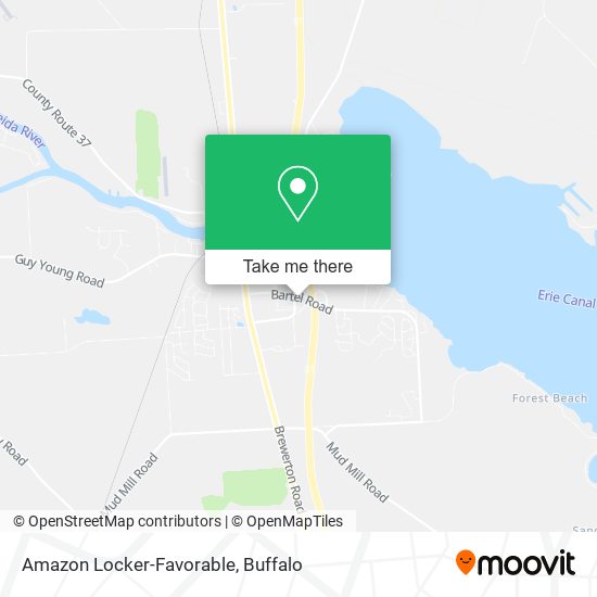 Amazon Locker-Favorable map