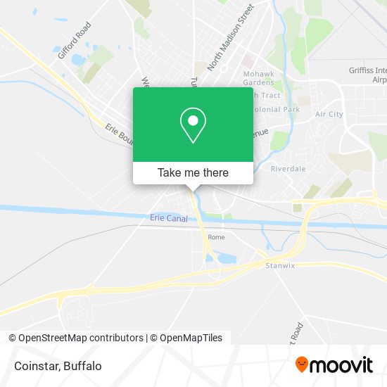Mapa de Coinstar