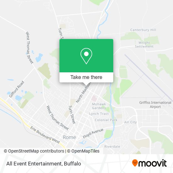 Mapa de All Event Entertainment