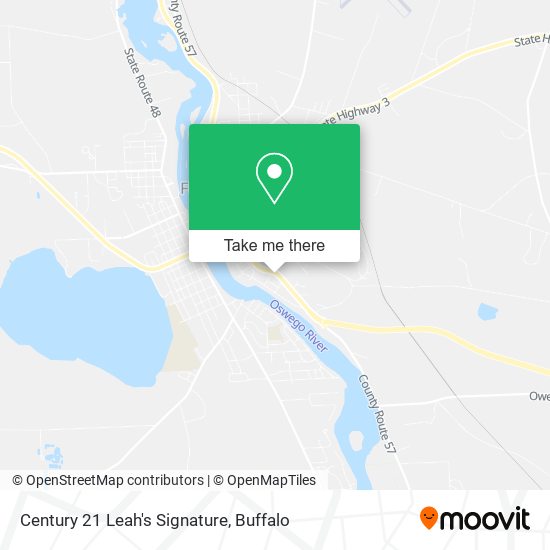 Century 21 Leah's Signature map