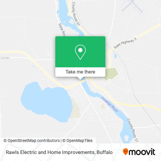 Rawls Electric and Home Improvements map