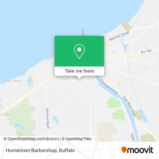 Mapa de Hometown Barbershop