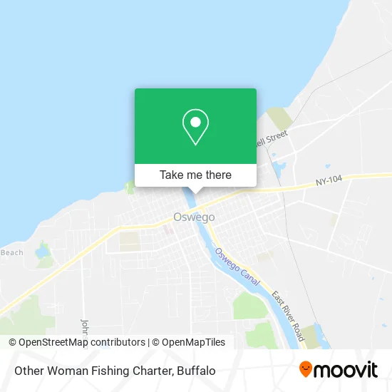 Other Woman Fishing Charter map