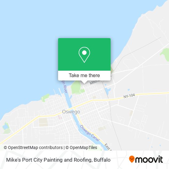 Mapa de Mike's Port City Painting and Roofing