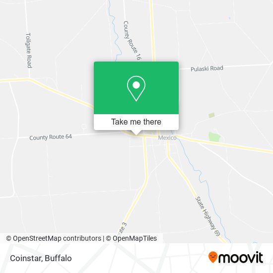 Mapa de Coinstar